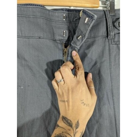 NEW Lane Bryant Grey Straight Leg Pants Women's Plus Size 26 - Picture 3 of 7